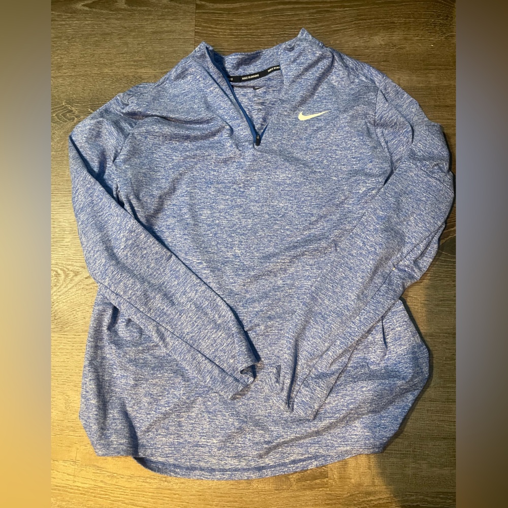 Nike Blue Long-Sleeve Shirt